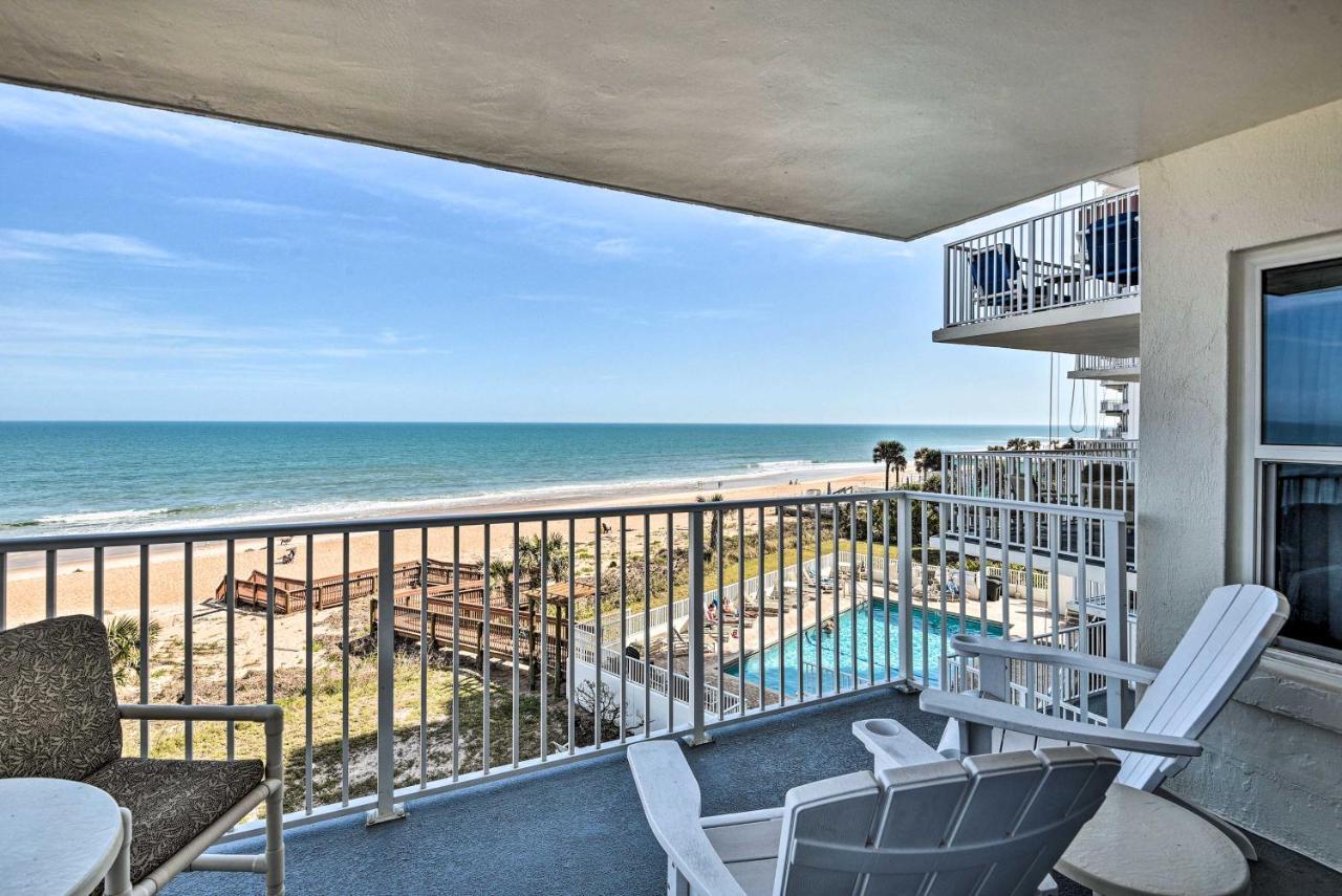 Oceanfront Condo Rental Near Daytona Speedway 오먼드 비치 외부 사진